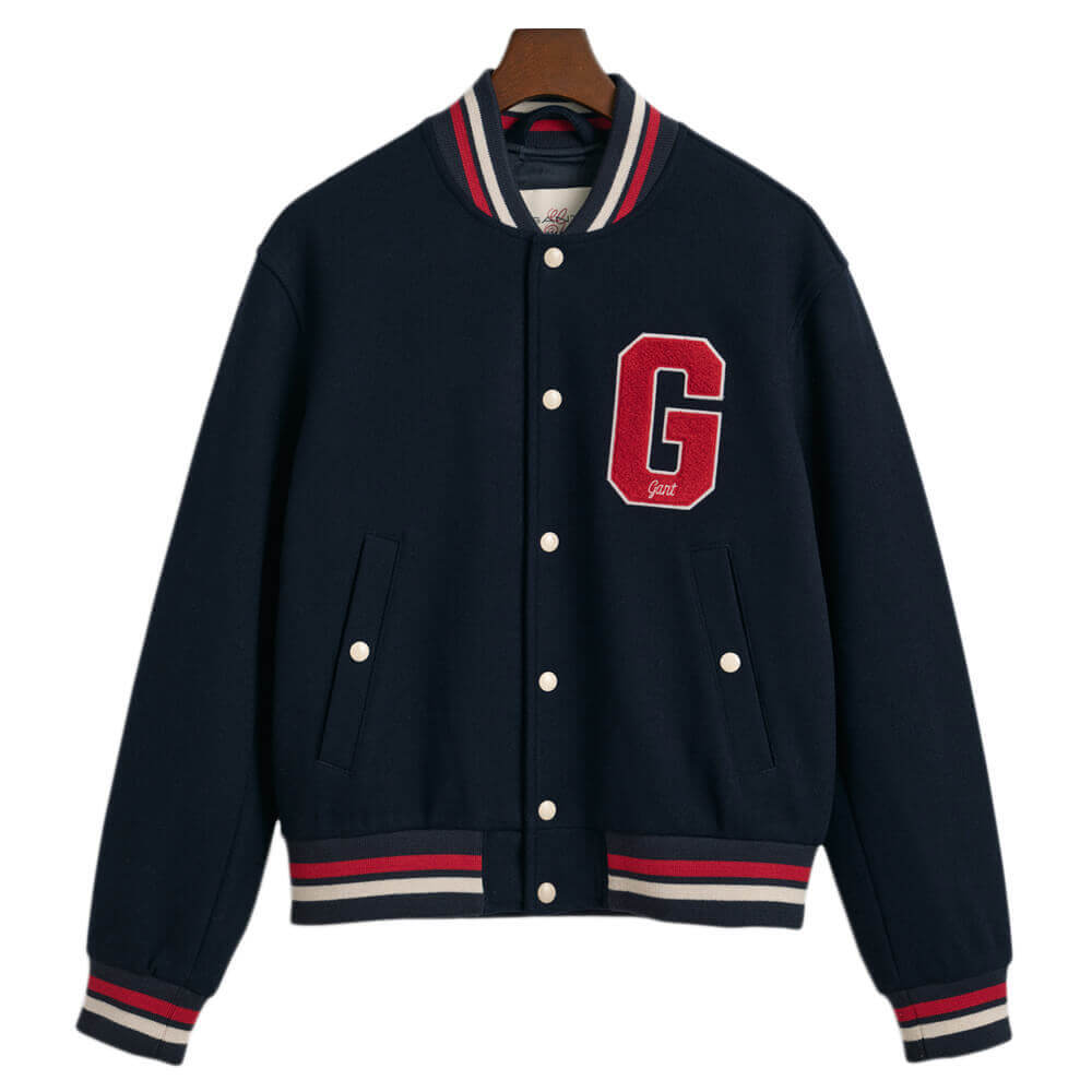 GANT Wool Blend Varsity Jacket